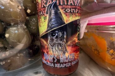 The Ragnarok Hot Sauce Company Odin’s Wrath Special Edition Carolina Reaper Sauce made with 5 Million Scoville Pepper Extract, Peri-peri and Piquillo Peppers review