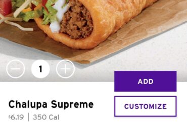 Is it just me or does the chalupa seem like it should have a very crunchy/fried shell?