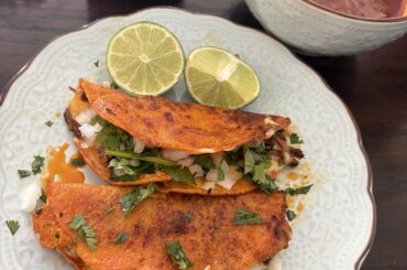 Made birria & quesabirria tacos for the first time!