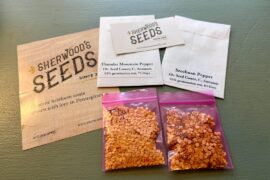 First online pepper seed order and first time starting peppers from seed