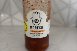 Awesomely good olives with a surprising spic level. (I think I can taste a reaper like flavor)