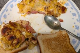 Traditional Chinese French hot dog. See description for why it's Chinese and French