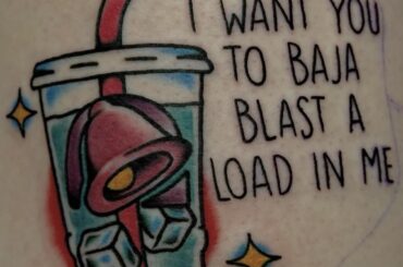 Baja Blast Tattoo