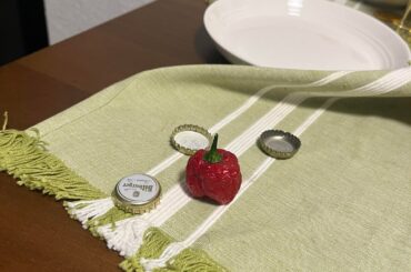 What did my friend find growing in his apartment courtyard?