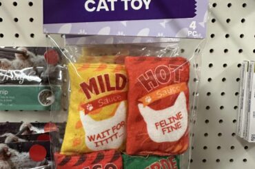 Taco Bell-esque Cat Toys