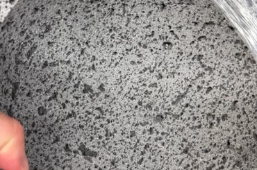 is the molcajete legit or concrete?