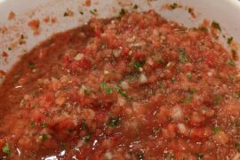 This salsa tastes like home