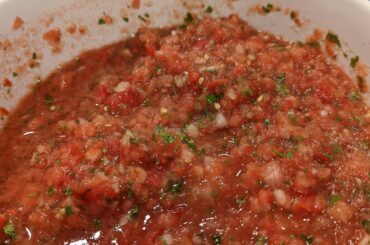 This salsa tastes like home