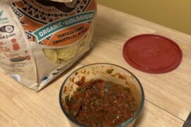 Lacto fermented grape tomato salsa