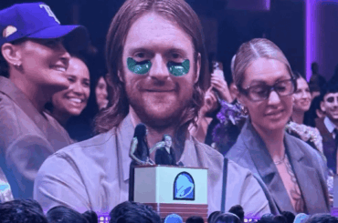 Finneas Tries The Mountain Dew Baja Blast Under Eye Patches