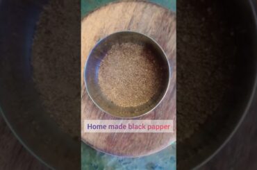How to make black pepper at home 🌸|| black pepper recipe  #@khushi_suryavanshivlogs#shorts#youtube #