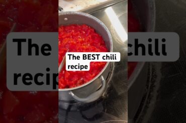 The BEST chili recipe #cooking #recipe #chili #dinner #shorts