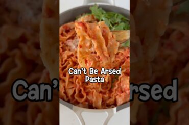 Can’t Be Arsed Pasta - No Cook Red Pepper Sauce