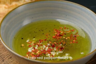 Crushed Red Pepper Dipping Oil  Recipe