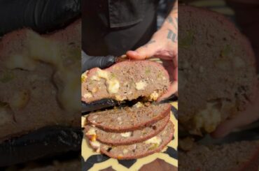 Smoked Jalapeno and Pepper Jack Cheese Meatloaf