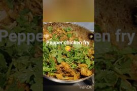 Pepper chicken fry #healthy recipes#chicken recipes#home made chicken fry#cooking videos #Shortviral
