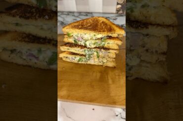 Chilli cheese sandwich 🥪! Evening snacks ❤️! #sandwich #snacks #viral #youtubeshorts #reels