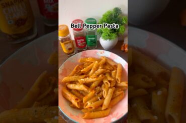 Bell Pepper Pasta                           #shortfeed #ytshorts #shorts