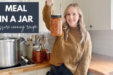 Pressure Canning Chili For The Pantry Shelf | Meal In A Jar Recipe