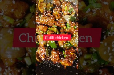 chilli chicken recipe👌#short