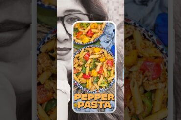 Pepper Pasta 🍝🔥 Quick & Easy #shorts