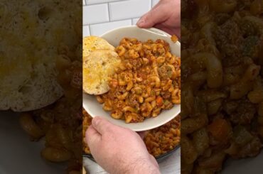 Best American Goulash Recipe  #recipe #weeknightdinner  #easyrecipe #onepotmeal
