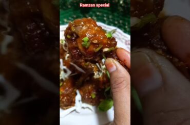 Ramzan special new recipe chicken chilli lolipops😋#shortsfeed #easyrecipe #youtubeshorts #chicken
