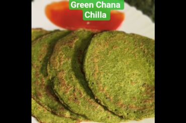 Green Chana Chilla #healthtips #health #greenchana #shorts #ytshorts
