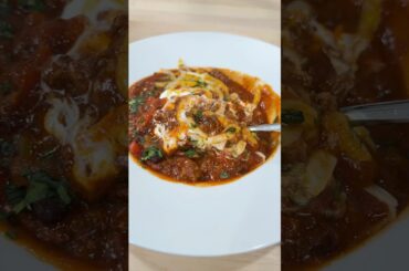 Award Winning Chili #makeithappen #cooking