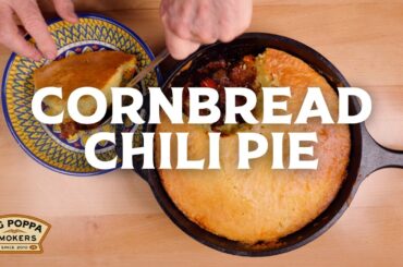 EASY Cornbread Chili Pie Recipe