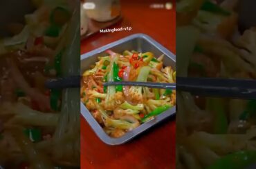 Garlic Chili Veggie Fusion#asianfood #trainding #grow #recipe #trainding #shortfeed #foryou