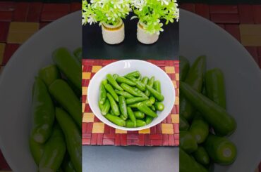 مرچوں میں دہی ڈالیں اور کمال دیکھیں | Tasty And Spicy Green Chilli Recipe