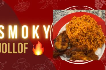 Smoky Nigerian Jollof Rice & Honey Pepper Chicken | Easy Party-Style Recipe