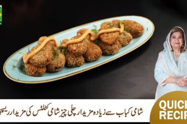 Chili Cheese Shami Cutlets | Spicy & Cheesy Delight | Shireen Anwar | Masala TV