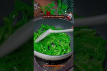 EASY STIR-FRIED BEEF WITH GREEN CHILI PEPPER RECIPE #recipe #cooking #chinesefood #beef #meat