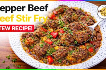 How To Prepare Stewed Oxtail | Beef And Pepper Stir Fry | Oxtail Recipe Slow Cooker