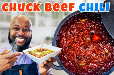 Ultimate Beef Chili Recipe Bold Flavorful and Perfectly Spiced l Chef Winston