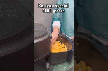 Ramzan special Chilli Potato Recipe #viral #food #recipe #ramadan #iftar #shorts