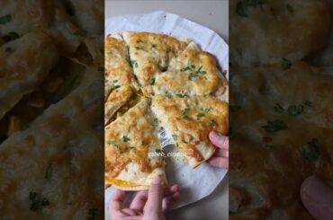 Creamy Harissa Chicken Tortilla Pockets #shorts #food #viral