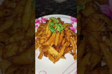 patato chilli😊#cooking #chillipatato #food #recipes