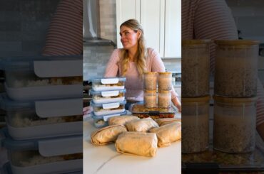 got meal prep down to a science 👩‍🔬 #mealprep #glutenfreerecipes #mealprepideas #sundaymealprep