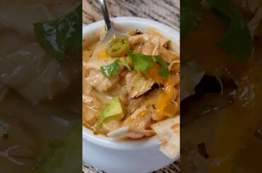 White Chicken Chili 🤔#cooking #food #shorts