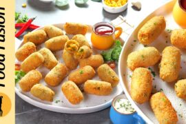 Chilli Garlic Corn Croquettes Ramzan Special Recipe By Food Fusion