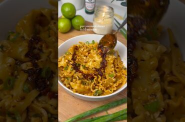 10-Minute Chili Peanut Noodles 🍜