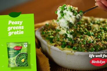 Birds Eye Peas - That's a recipe for a life well fed