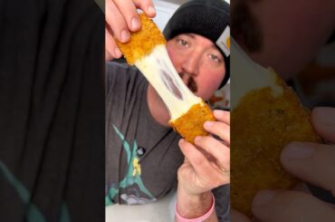 Homemade Chili's Mozzarella Sticks #shorts