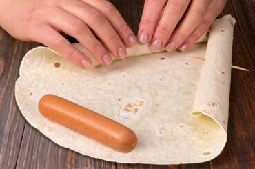 Incredible! This is driving everyone crazy! Simple and Delicious Tortilla Recipe in 10 minutes!