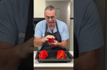 Pimientos asados con ventresca de atún