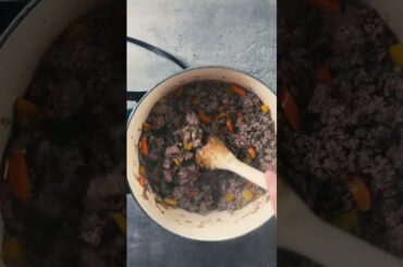 Spicy Bison Chili 🌶️🍫#chili