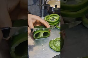 Home made capsicum | #viralvideo #shorts #viral #ytshorts #recipe #youtubeshorts#youtube #easyrecipe